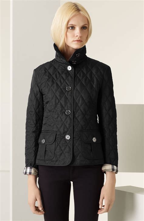 burberry brit lightweight down quilted jacket|burberry diamond quilted jacket women's.